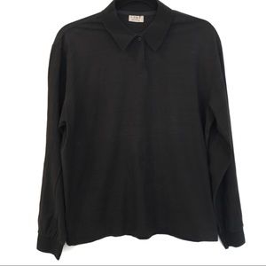 [COMO] 100% Cotton Breathable One Button Shirt M